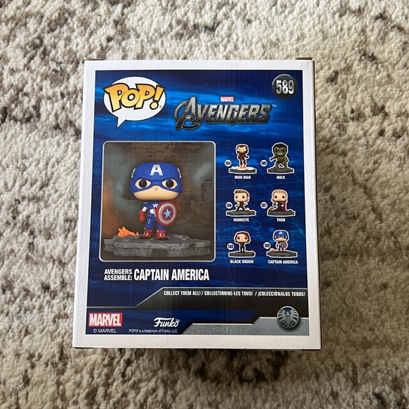 Captain America Pop Figure - Picture 3 of 5